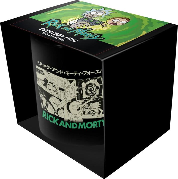 Produktbild Rick And Morty Kaffeebecher Japanisch (315 ml, 1 x)