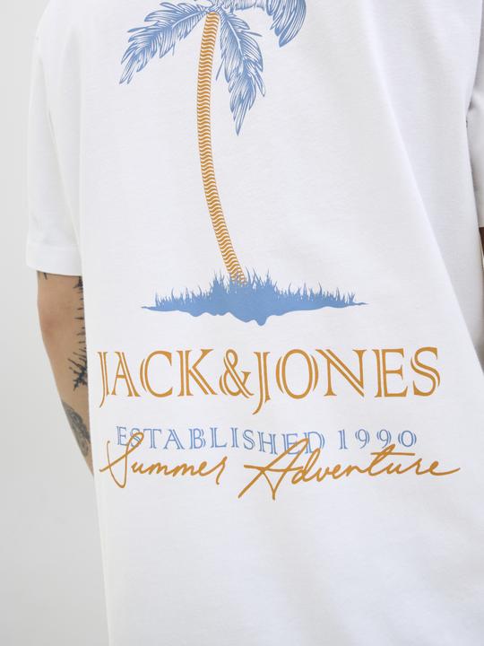 Produktbild Jack & Jones Jjsummer Vibes Tee Ss Crew Neck Ln (M)