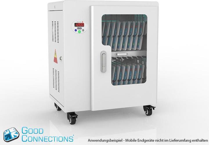 Produktbild Good Connections Tablet-Ladewagen für bis zu 20 Geräte, UV-Desinfektion, Smart Control, grau, ®