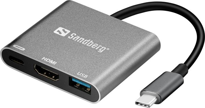 Actual product image Sandberg 136-00 (USB-C, 3 Ports)