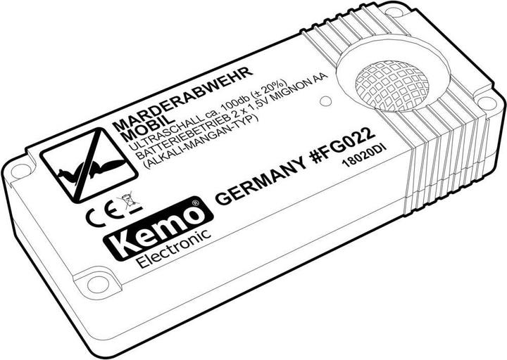 Immagine prodotto Kemo Repellente per martora mobile
