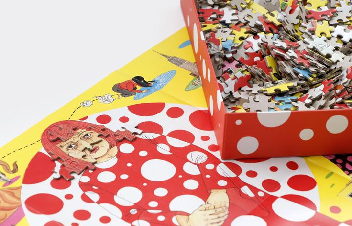 Image du produit Le monde de Yayoi Kusama (1000 pièces)