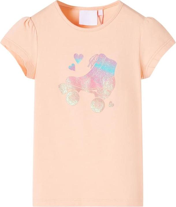 Produktbild VidaXL Kinder-T-Shirt Hellorange 92,Material: 95 % Baumwolle. 5 (92)