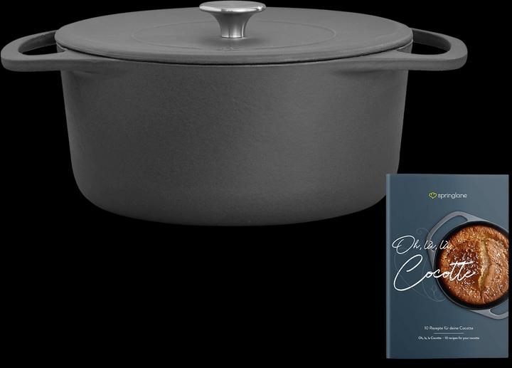Produktbild Springlane Cocotte (24 cm, Bräter + Schmortopf, Gusseisen)