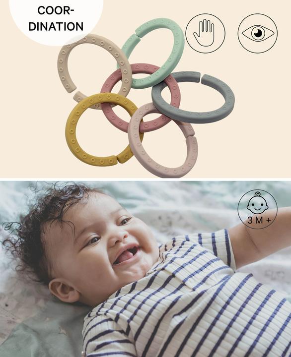 Actual product image Esmée Bite rings