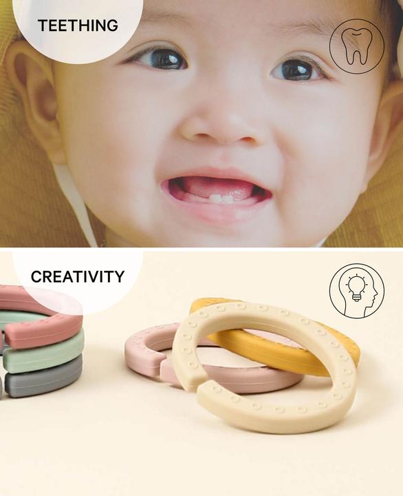 Actual product image Esmée Bite rings