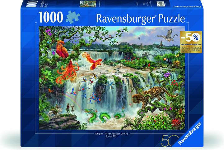 Ravensburger Puzzle 12001090 - Fantastischer Wasserfall von Iguazú - 1000 Teile Puzzle für (1000 Teile)