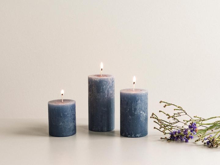 Actual product image Wenzel Cylinder candle / Rustic candle (1 pcs.)