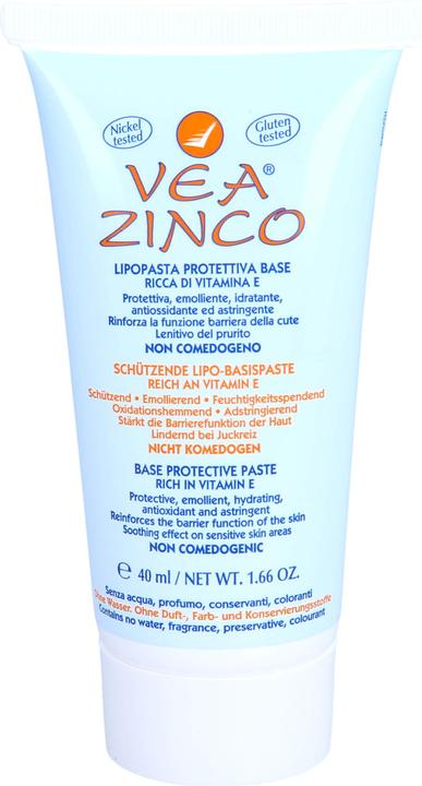 VEA Schützende Paste mit Zinkoxid Paste (Körperlotion, 40 ml)