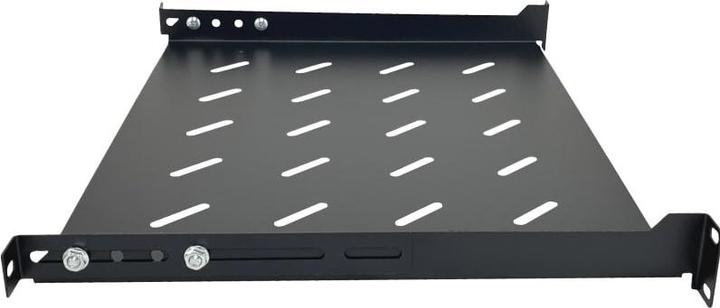 Produktbild Alantec SA-P-19-1U-350-4-C-02 Festes Regal 19 1U Tiefe 350mm schwarz