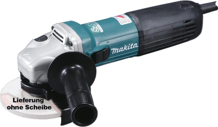 Coperchio di protezione 125 mm, Maniglia laterale 36, Dado della flangia, Chiave frontale 35 mm, Flangia di montaggio 47