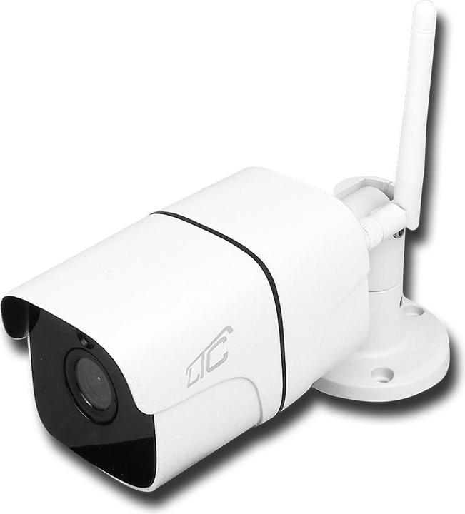 Produktbild Lasmex Aussen-IP-Kamera BULLET weiss IP66 PTZ WiFi&LAN 4Mpix 85*LED 4*IR 3,6mm Objektiv (IR Cut Filter) (2560 x 1440 Pixels)