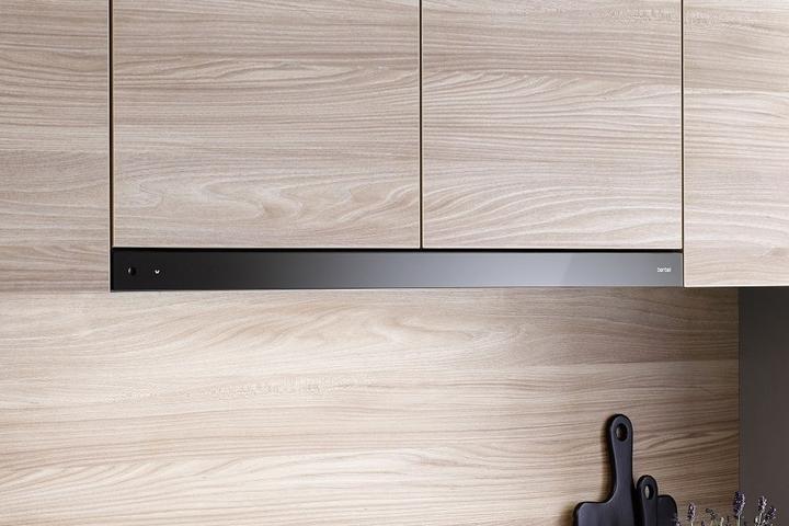 Produktbild Berbel Einbauhaube Glassline 60 BEH 60 GL schwarz Abluft (4011593-020)