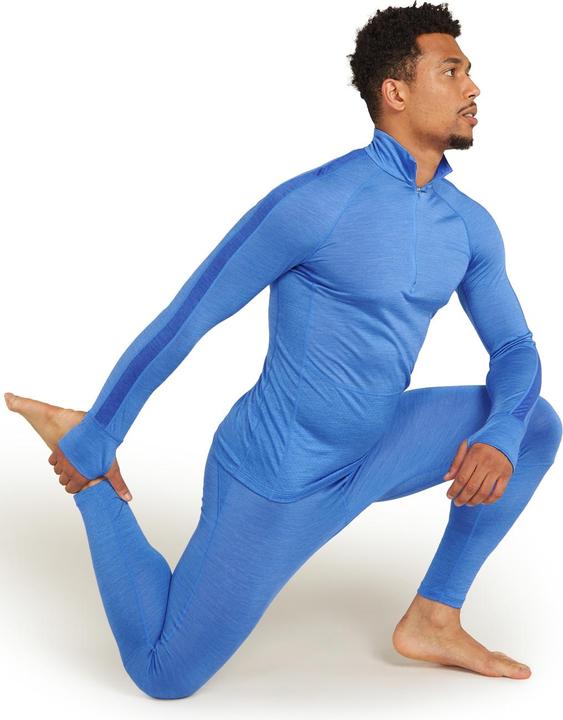 Actual product image Icebreaker Men Merino Mer 125 ZoneKnit LS Half Zip (M)