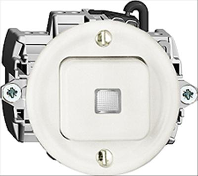 Image du produit Feller Interrupteur S6 LED jaune frontal