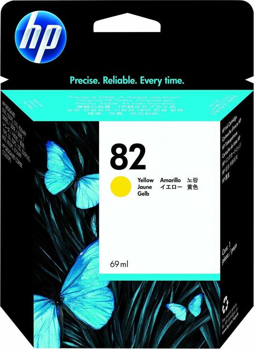 Actual product image HP 82 (Y)