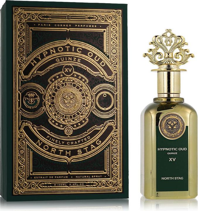 Paris Corner North Stag Hypnotic Oud Quinze XV Extrait De Parfum Unisex 100ml Arabisches Parfüm (Eau de Parfum, 100 ml)