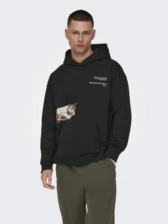 Produktbild Only & Sons Onsapoh Life Rlx Sweat Hoodie (M)