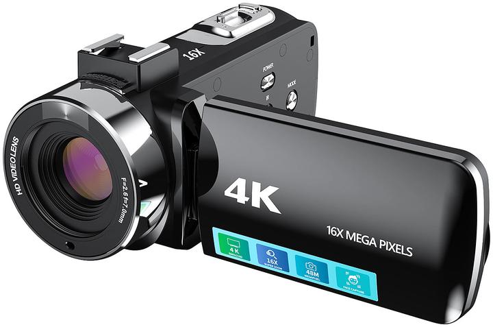 Actual product image Somikon 4K UHD Camcorder (16 Mpx, 30p)