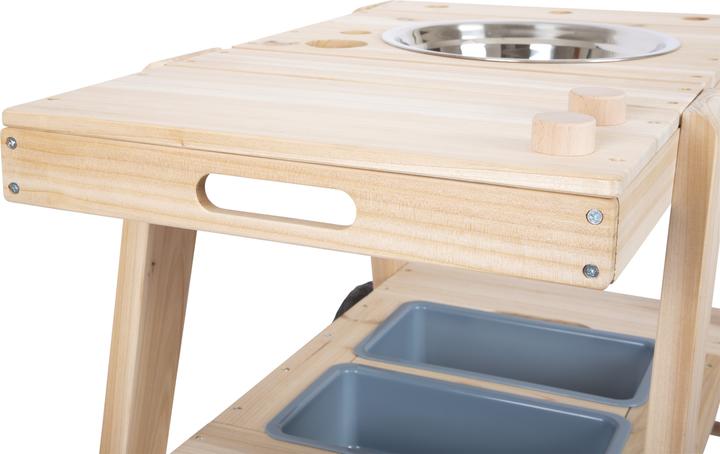 Actual product image small foot Mud kitchen compact