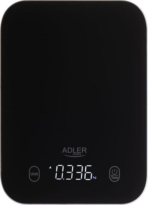 Image du produit Adler Échelle de cuisine | AD 3181b | Graduation 1 g | Type d'affichage LED | Noir