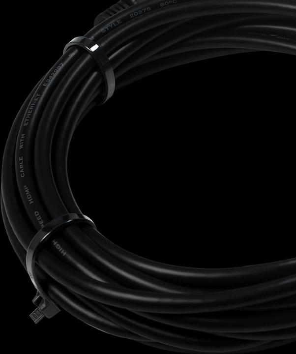 Actual product image LogiLink Cable tie 100 pieces, length: 100 mm, thickness: 2,5 mm, black (Plastic cable ties, 100 mm, 100 pcs.)