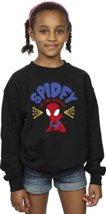 Actual product image Girls Spidey And His Amazing Friends Rescue Sweatshirt (116)