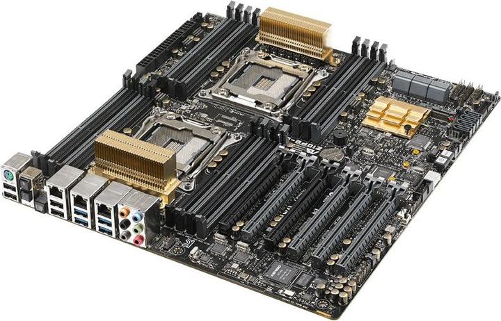 Produktbild ASUS Z10pe-D16 Ws, Eeb, Lga2011-V3 (LGA 2011-v3, Intel C612 PCH, SSI EEB)