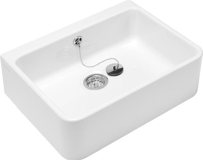 Villeroy & Boch V&B Sink O.NOVO 595x200x500mm noi C+ (Lavandino montato in alto, 50 cm, 59.50 cm)
