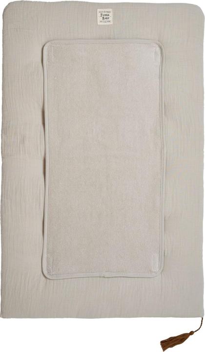Actual product image Funnababy Muslin Changing Mattress - Sand - Beige - 50x80 Cm (50 x 80 cm)
