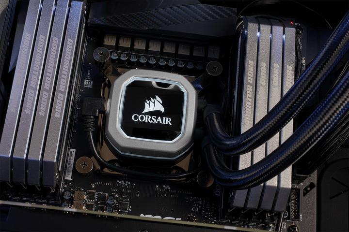 Actual product image Corsair H115i Pro