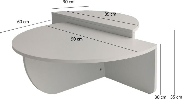 Actual product image Skye Decor Dimitri (85 x 30 x 35 cm)