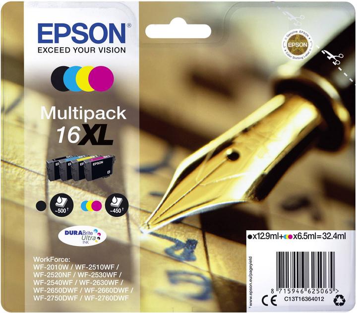 Immagine prodotto Epson 16XL DuraBrite Ultra (M, FC, C, Y)