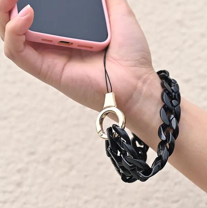 Produktbild PhoneLook Universalarmband Befestigung für Schale/Gabel Telefon bunte Kette (Kunststoff)