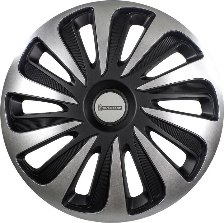 Produktbild Michelin 9122, 38.1 cm (15"), Acrylonitrile butadiene styrene (ABS), Black, Silver, Any brand, Windo (4 Stück, 15")