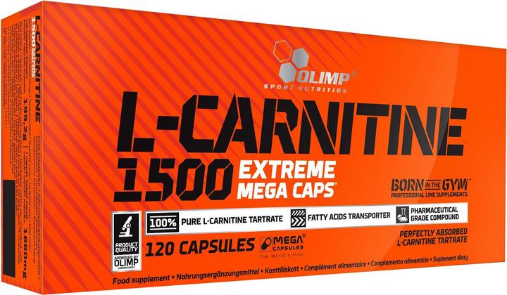 Produktbild Olimp Sport Nutrition L-Carnitine 1500 (120 Stück, Kapseln)
