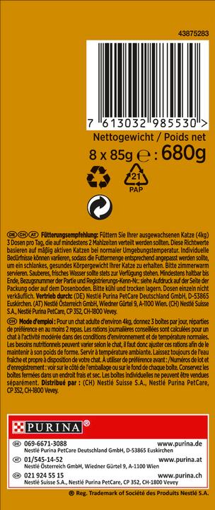 Produktbild Gourmet Gold (Adult, 8 Stk., 680 g)