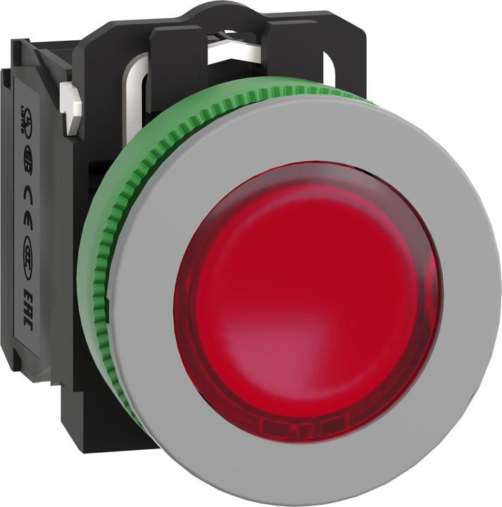 Actual product image Schneider Electric Illuminated pushbutton, compl., plastic, XB5FW34B5C0