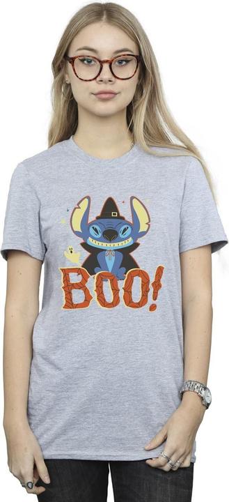 Immagine prodotto Disney Lilo & Stitch Boo! Maglietta Ampia Donna (L)