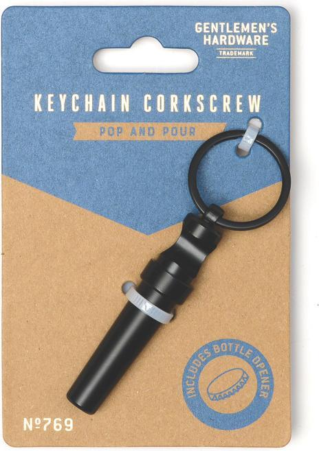 Image du produit Gentlemen's Hardware Mini porte-clés Corkscrew