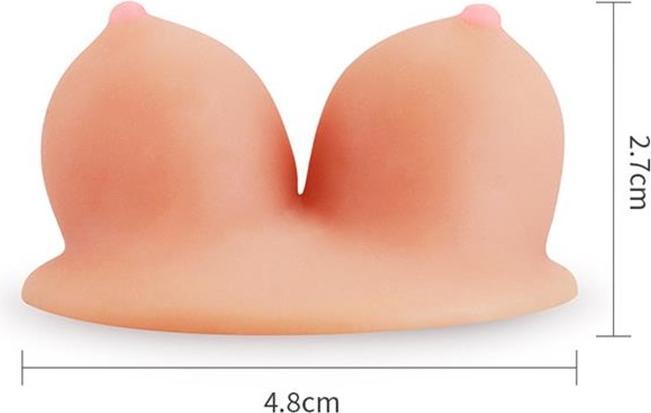 Actual product image Lovetoy Universal Boobie Stand Holder (Dice games, German)