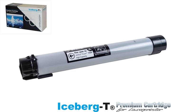 Actual product image Iceberg-T Toner Xerox Phaser 7500 19'800 pages, black (FC)