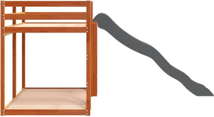 Produktbild VidaXL Etagenbett mit Rutsche & Leiter 90 x 200cm (90 x 200 cm)