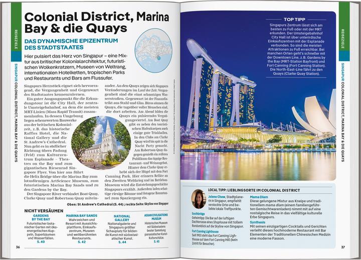 Immagine prodotto Reiseführer Singapur (Tedesco, Nellie Huang, Jaclynn Seah, Ria de Jong, 2024)