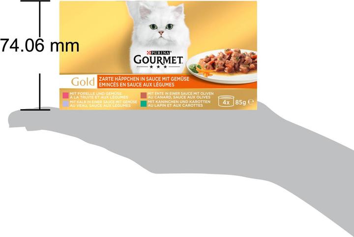 Image du produit Gourmet Délicates bouchées en sauce (Adulte, 4 pcs, 85 g)