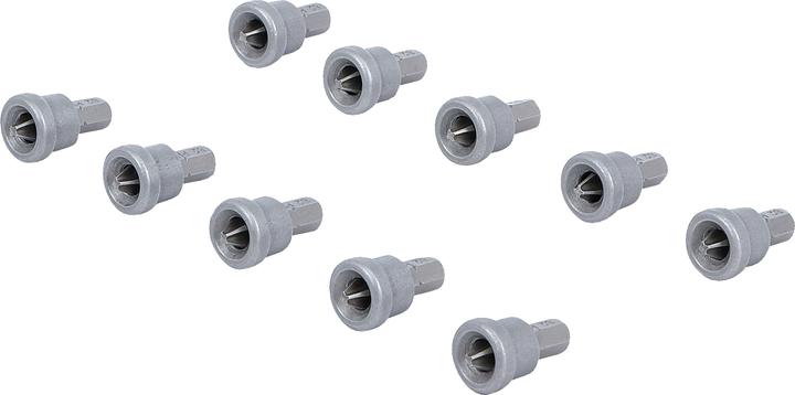 Actual product image BGS Bit Set with Depth Stop for Plasterboard 6.3 mm (1/4") Drive Cross Slot PH 2 10 pcs. (6.3 mm)