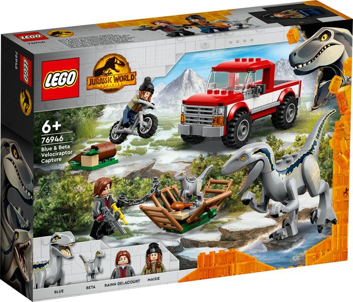 Immagine prodotto LEGO Blu e Beta nella trappola dei Velociraptor (76946, LEGO Jurassic World)
