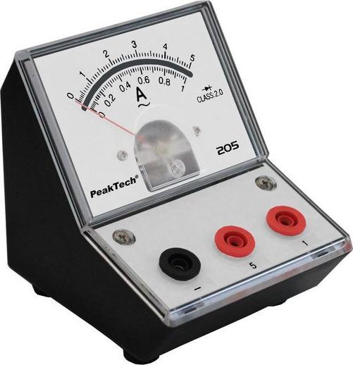 Actual product image Peaktech Analogue AC ammeter, 0... 5A