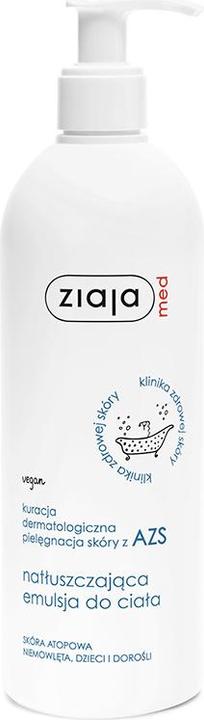 Ziaja Dermatological Treatment AZS Body Emulsion (Körpermilch, 400 ml)