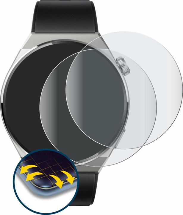 Actual product image BROTECT Full-Cover Protector Matte (Watch GT 3 Pro)